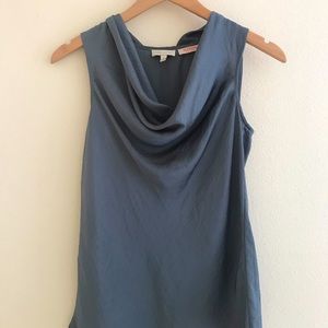 The Limited - Draped V-Neck Satin Shell